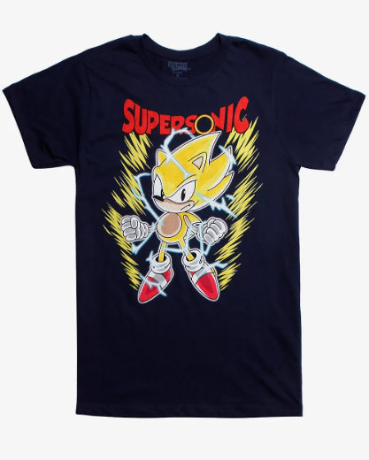 super sonic t shirt